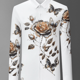 Sarmoza 3 - Black Shirt for Men - Sarman Fashion - Wholesale Clothing Fashion Brand for Men from Canada