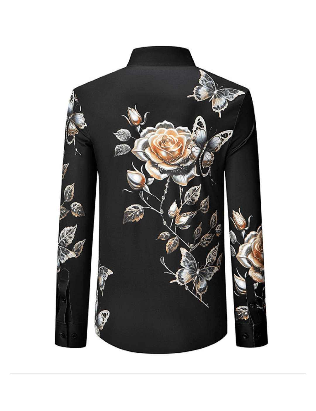 Sarmoza 3 - Black Shirt for Men - Sarman Fashion - Wholesale Clothing Fashion Brand for Men from Canada