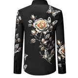 Sarmoza 3 - Black Shirt for Men - Sarman Fashion - Wholesale Clothing Fashion Brand for Men from Canada