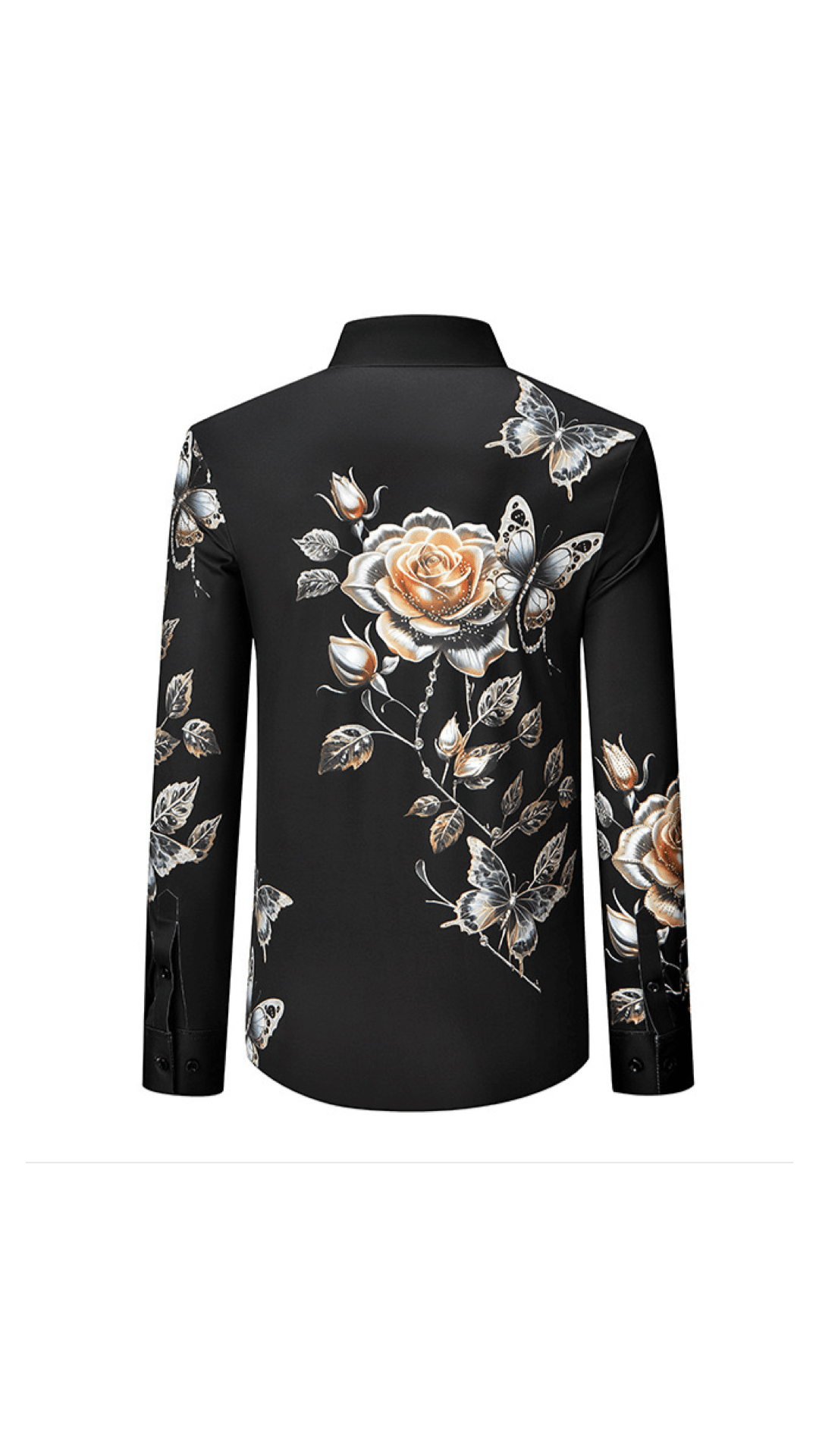 Sarmoza 3 - Black Shirt for Men - Sarman Fashion - Wholesale Clothing Fashion Brand for Men from Canada