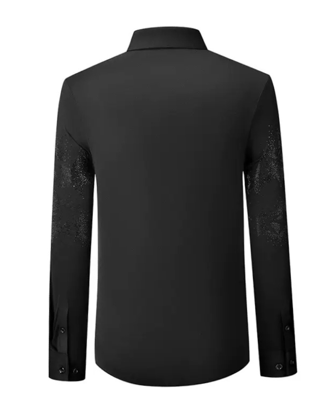 Sarmoza 4 - Black Shirt for Men - Sarman Fashion - Wholesale Clothing Fashion Brand for Men from Canada