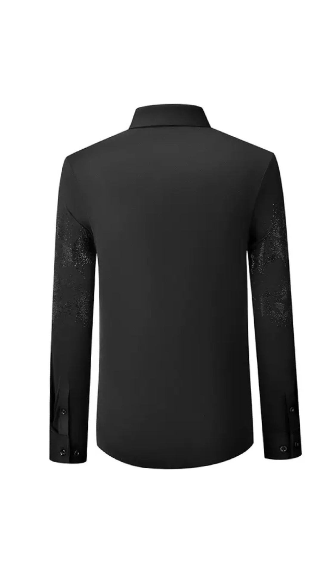 Sarmoza 4 - Black Shirt for Men - Sarman Fashion - Wholesale Clothing Fashion Brand for Men from Canada