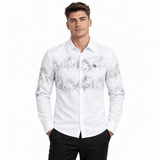 Sarmoza 4 - Black Shirt for Men - Sarman Fashion - Wholesale Clothing Fashion Brand for Men from Canada