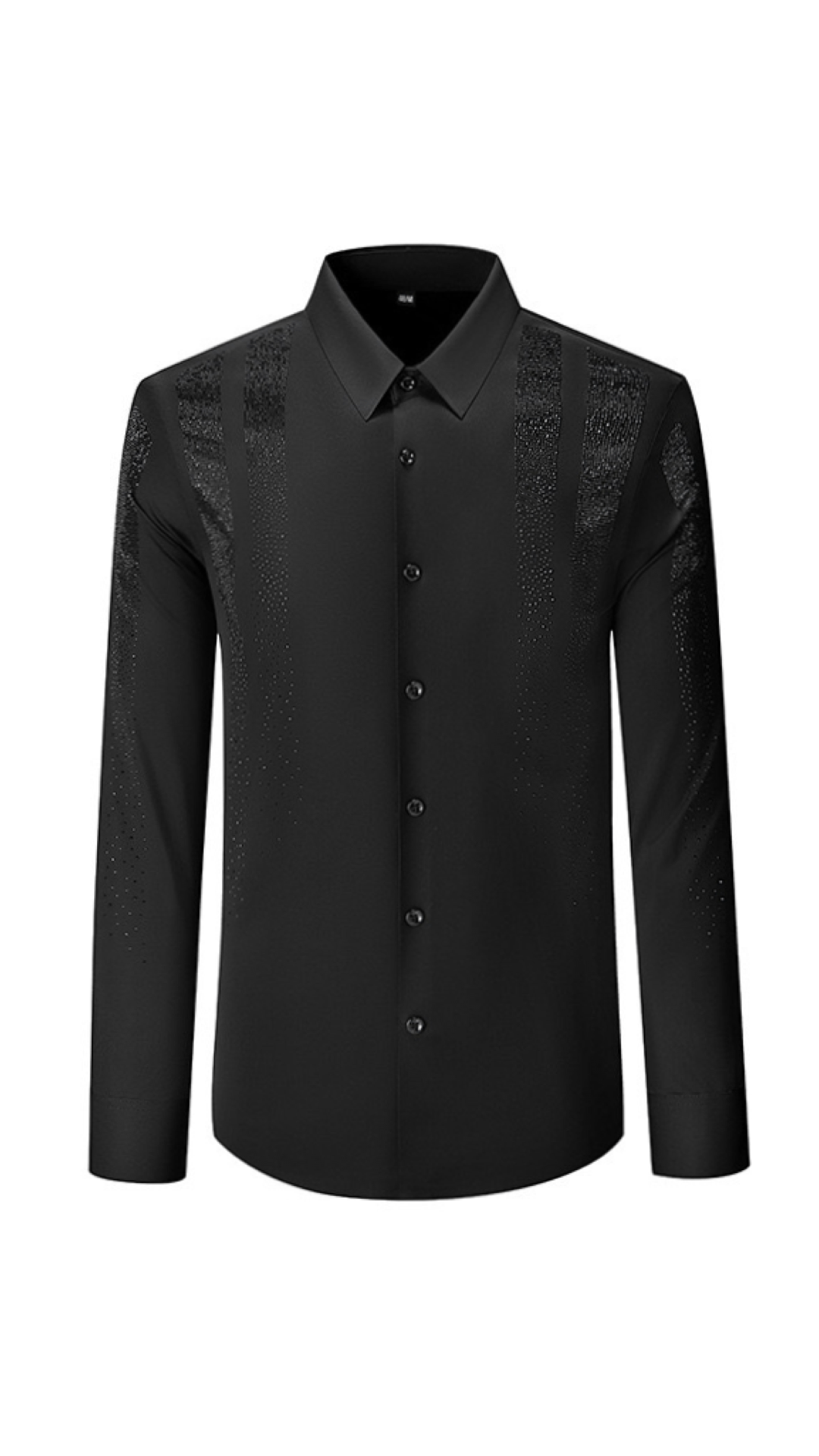 Sarmoza 5 - Black Shirt for Men - Sarman Fashion - Wholesale Clothing Fashion Brand for Men from Canada