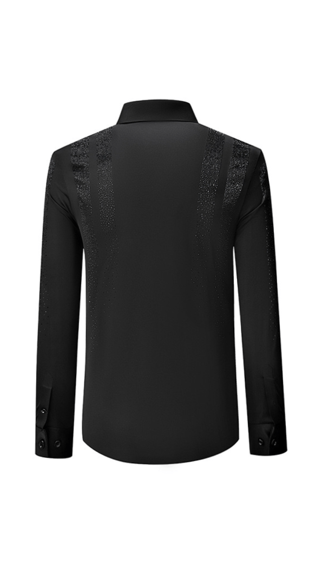 Sarmoza 5 - Black Shirt for Men - Sarman Fashion - Wholesale Clothing Fashion Brand for Men from Canada