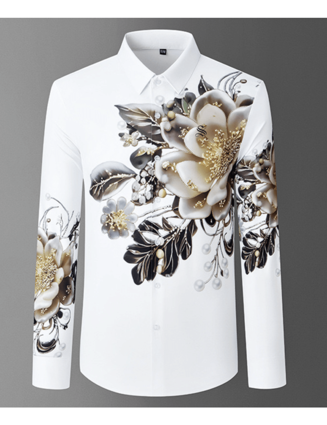 Sarmoza 6 - Black Shirt for Men - Sarman Fashion - Wholesale Clothing Fashion Brand for Men from Canada