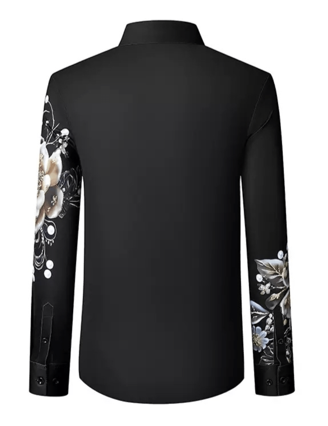 Sarmoza 6 - Black Shirt for Men - Sarman Fashion - Wholesale Clothing Fashion Brand for Men from Canada