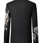 Sarmoza 6 - Black Shirt for Men - Sarman Fashion - Wholesale Clothing Fashion Brand for Men from Canada