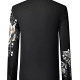 Sarmoza 6 - Black Shirt for Men - Sarman Fashion - Wholesale Clothing Fashion Brand for Men from Canada