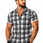 SBLU - Short Sleeves Shirt for Men - Sarman Fashion - Wholesale Clothing Fashion Brand for Men from Canada