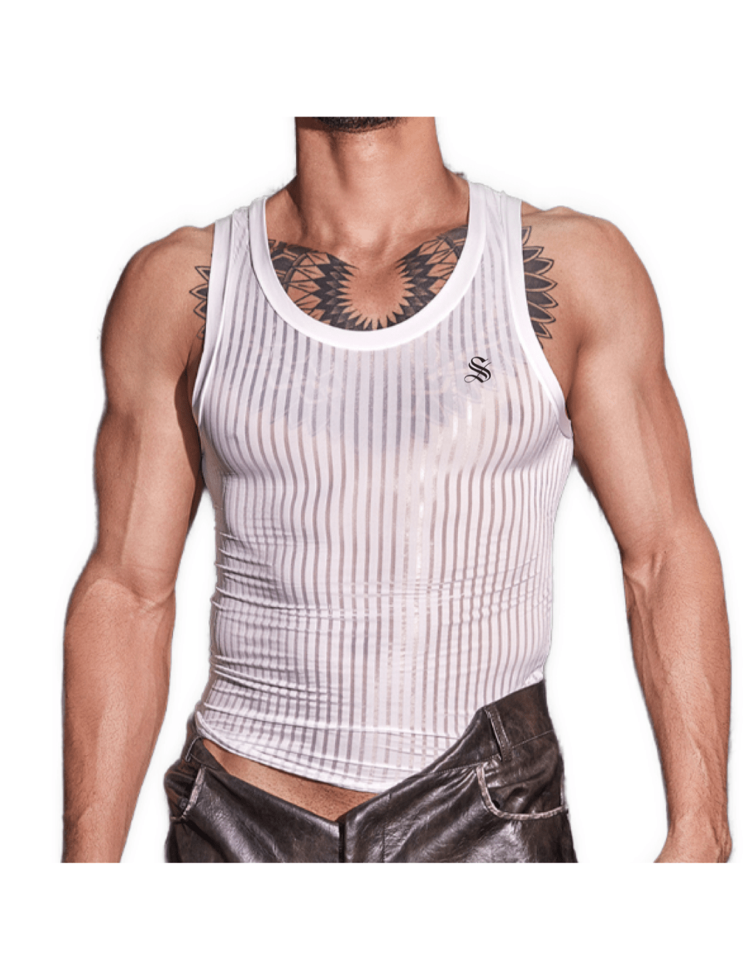 Sedio 2 - Tank Top for Men - Sarman Fashion - Wholesale Clothing Fashion Brand for Men from Canada