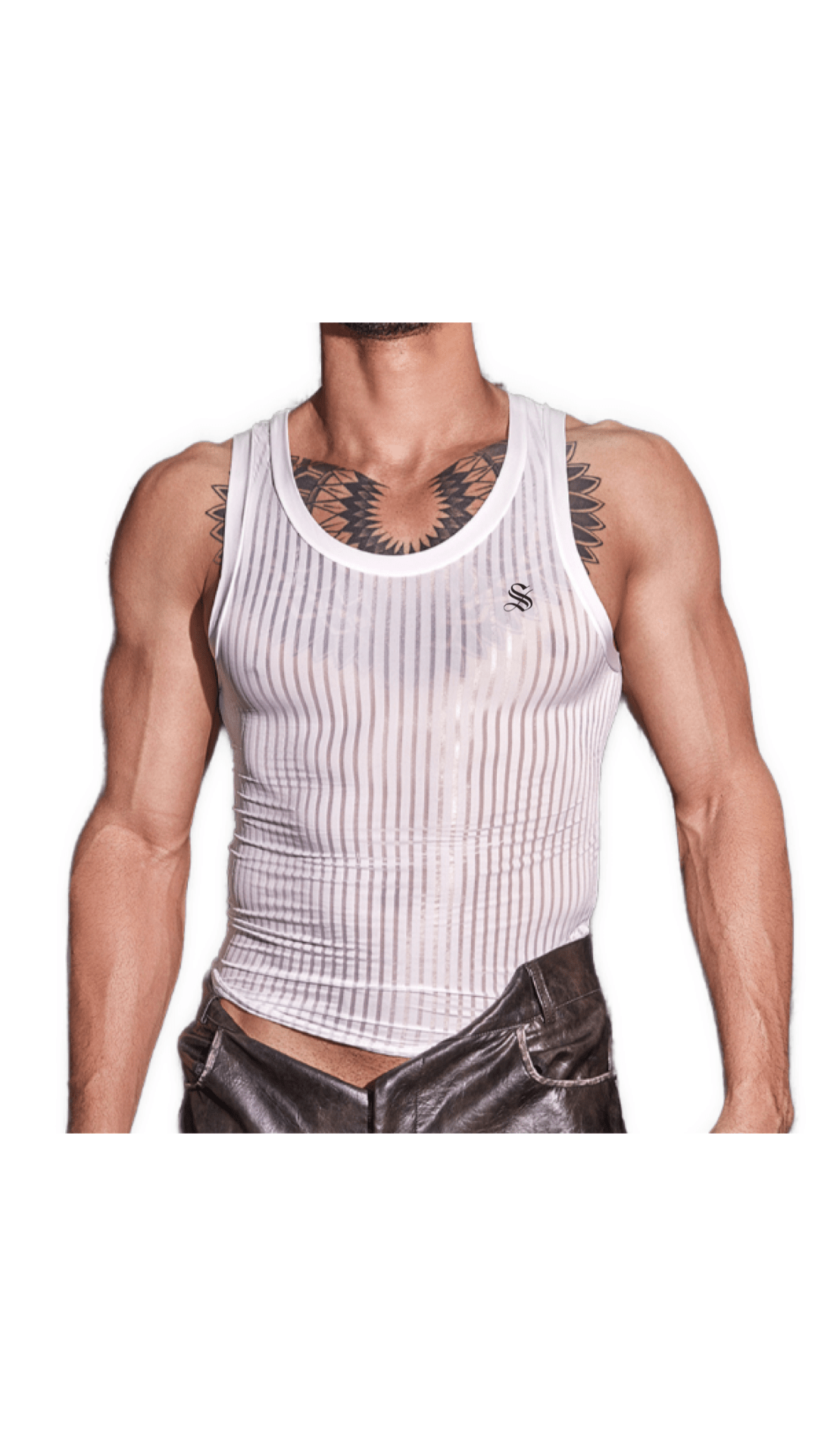 Sedio 2 - Tank Top for Men - Sarman Fashion - Wholesale Clothing Fashion Brand for Men from Canada