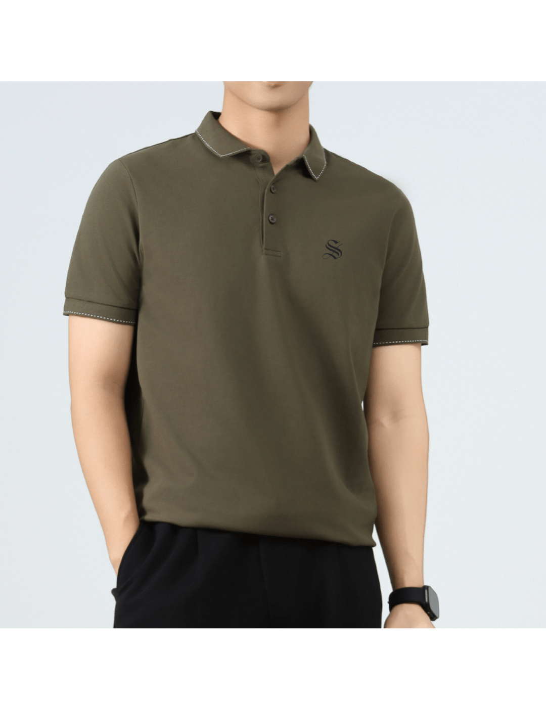 SHA 3 - Polo Shirt for Men - Sarman Fashion - Wholesale Clothing Fashion Brand for Men from Canada
