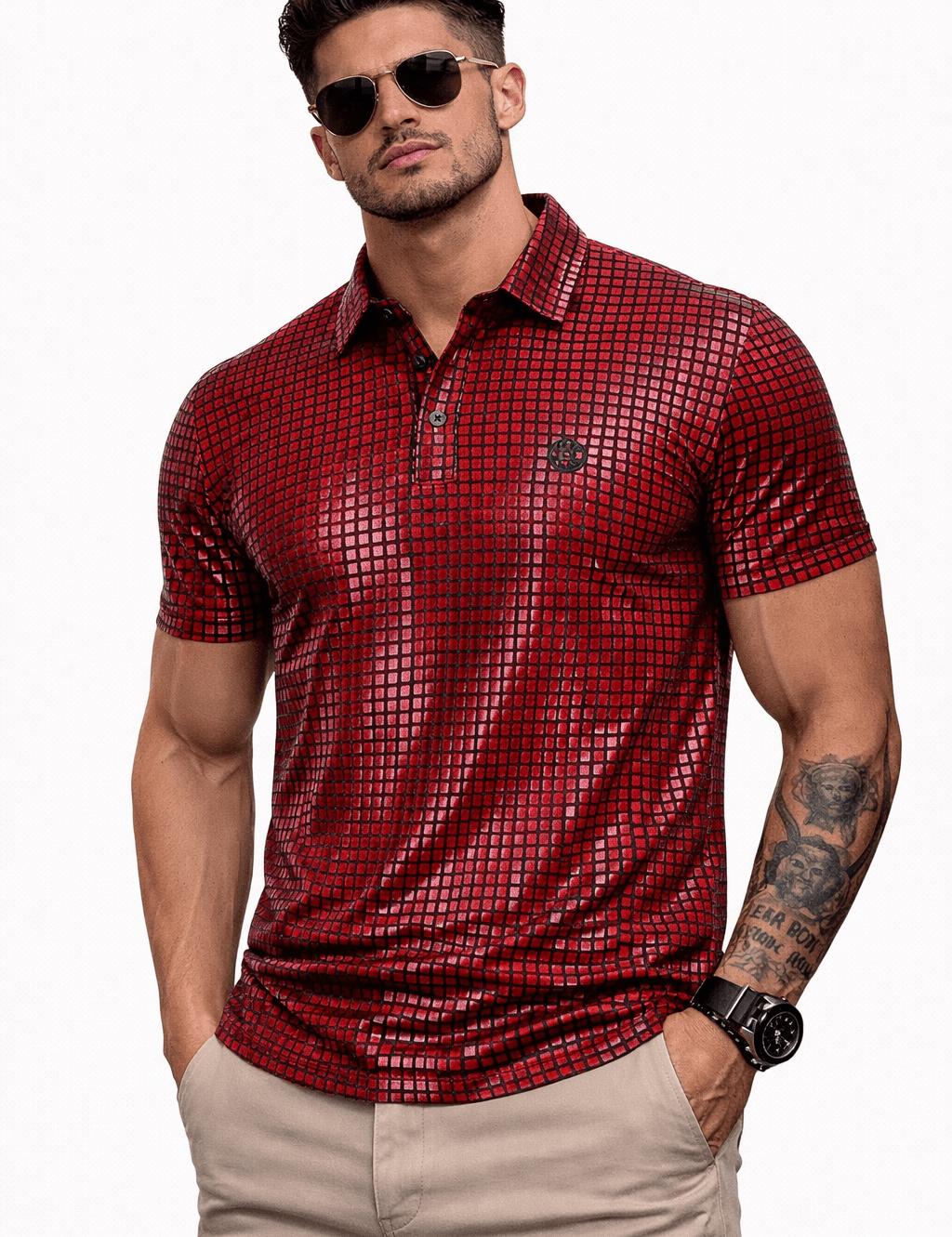 SHA 6 - Polo Shirt for Men - Sarman Fashion - Wholesale Clothing Fashion Brand for Men from Canada