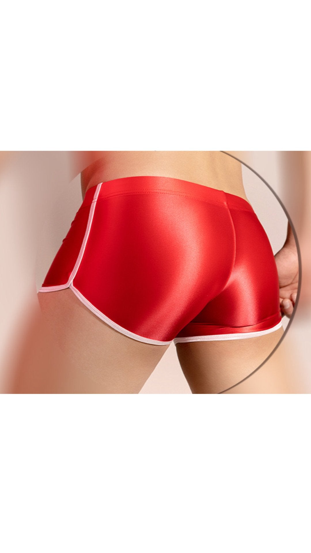Shiny - Leggings Shorts for Men - Sarman Fashion - Wholesale Clothing Fashion Brand for Men from Canada