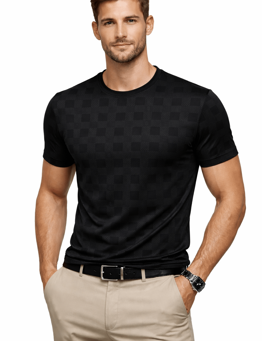 Siao - T-Shirt for Men - Sarman Fashion - Wholesale Clothing Fashion Brand for Men from Canada