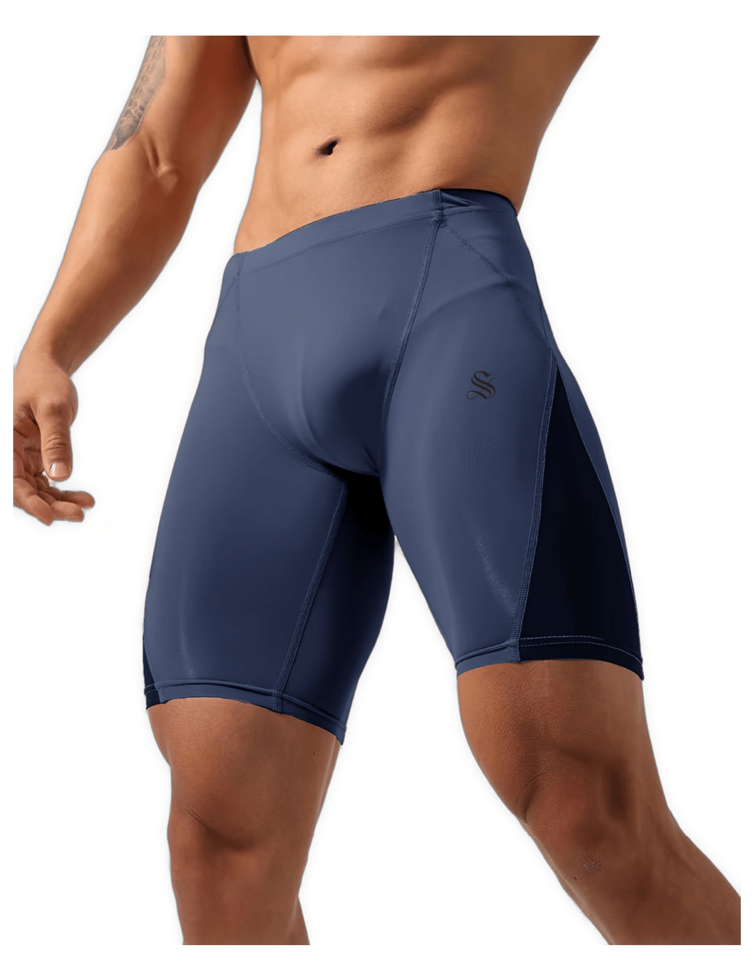 Sidipal - Leggings Shorts for Men - Sarman Fashion - Wholesale Clothing Fashion Brand for Men from Canada