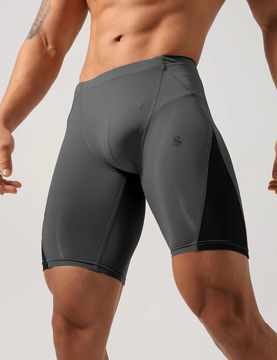 Sidipal - Leggings Shorts for Men - Sarman Fashion - Wholesale Clothing Fashion Brand for Men from Canada