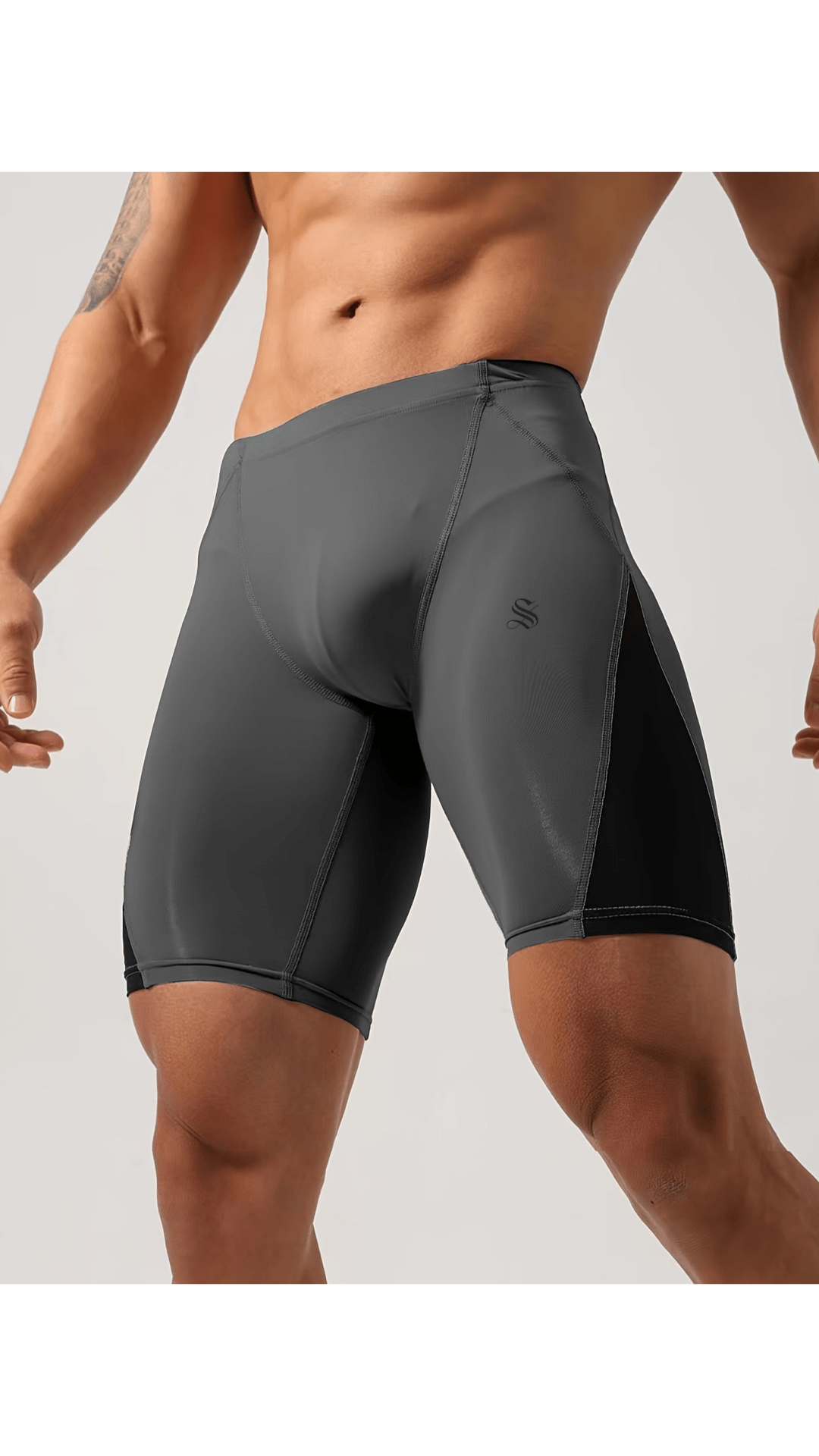 Sidipal - Leggings Shorts for Men - Sarman Fashion - Wholesale Clothing Fashion Brand for Men from Canada