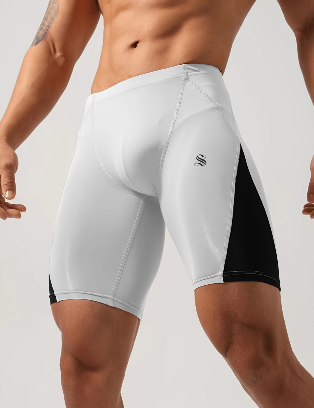 Sidipal - Leggings Shorts for Men - Sarman Fashion - Wholesale Clothing Fashion Brand for Men from Canada