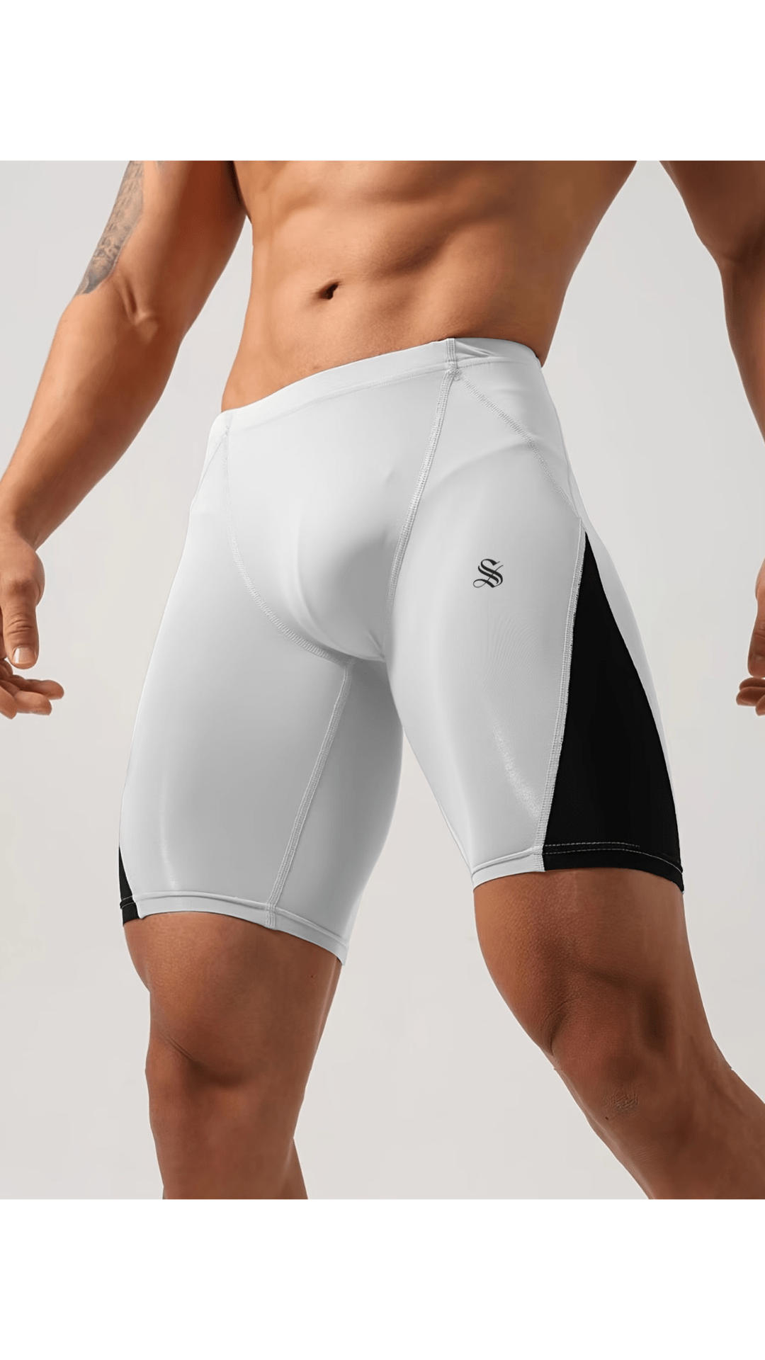 Sidipal - Leggings Shorts for Men - Sarman Fashion - Wholesale Clothing Fashion Brand for Men from Canada