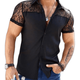 SiMpla - Short Sleeves Shirt for Men - Sarman Fashion - Wholesale Clothing Fashion Brand for Men from Canada