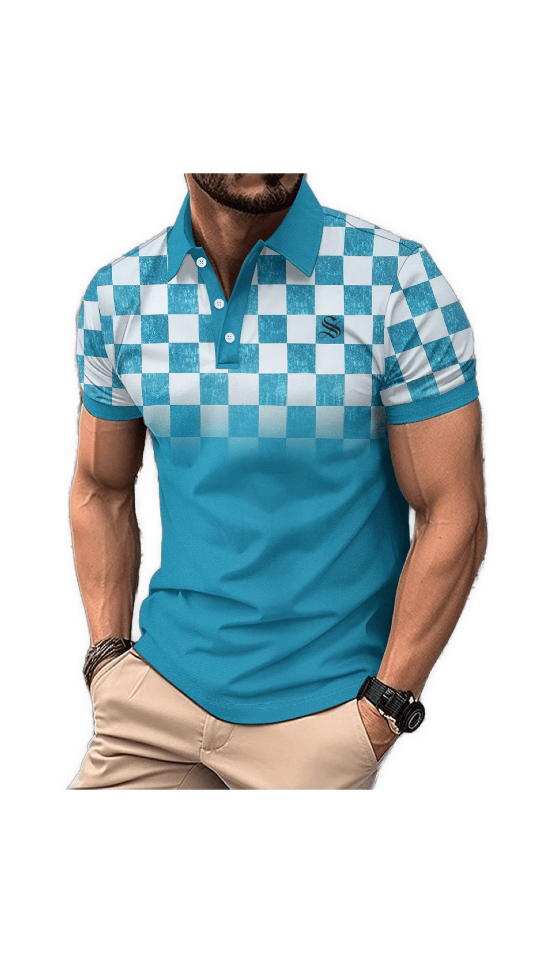 Skak 6 - Polo Shirt for Men - Sarman Fashion - Wholesale Clothing Fashion Brand for Men from Canada