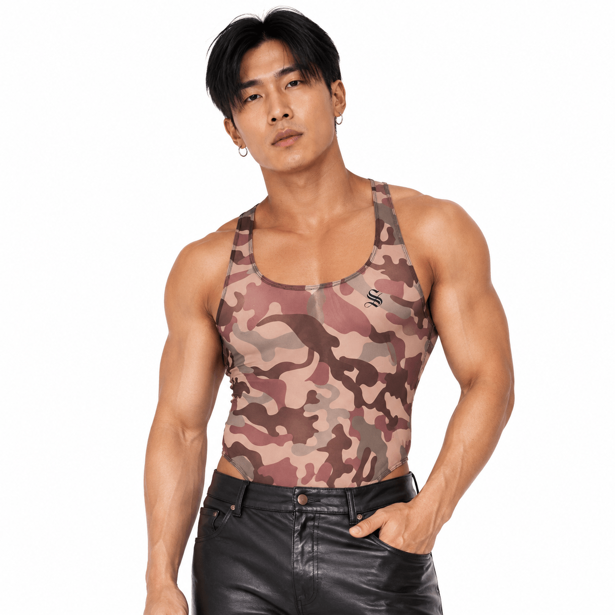 sKiza 101 - Jumpsuit Leggings for Men - Sarman Fashion - Wholesale Clothing Fashion Brand for Men from Canada