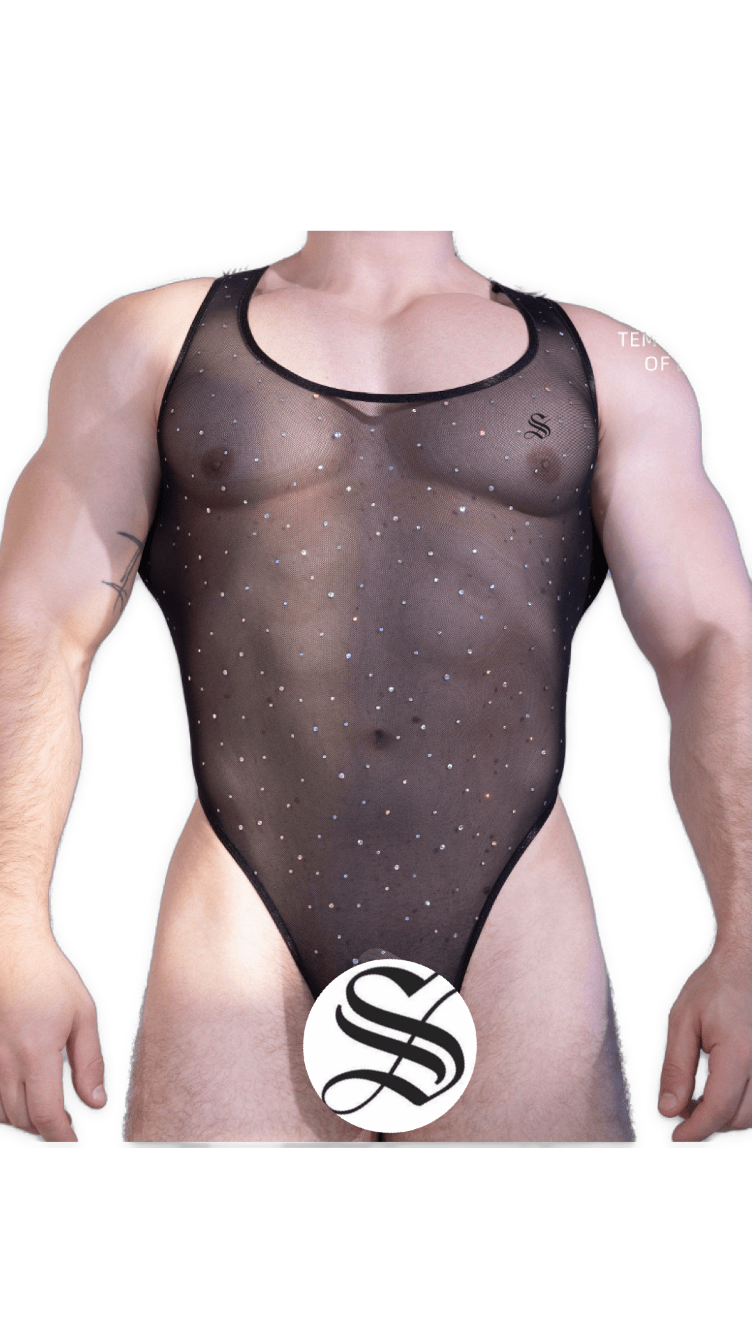 sKiza 1081 - Jumpsuit Leggings for Men - Sarman Fashion - Wholesale Clothing Fashion Brand for Men from Canada