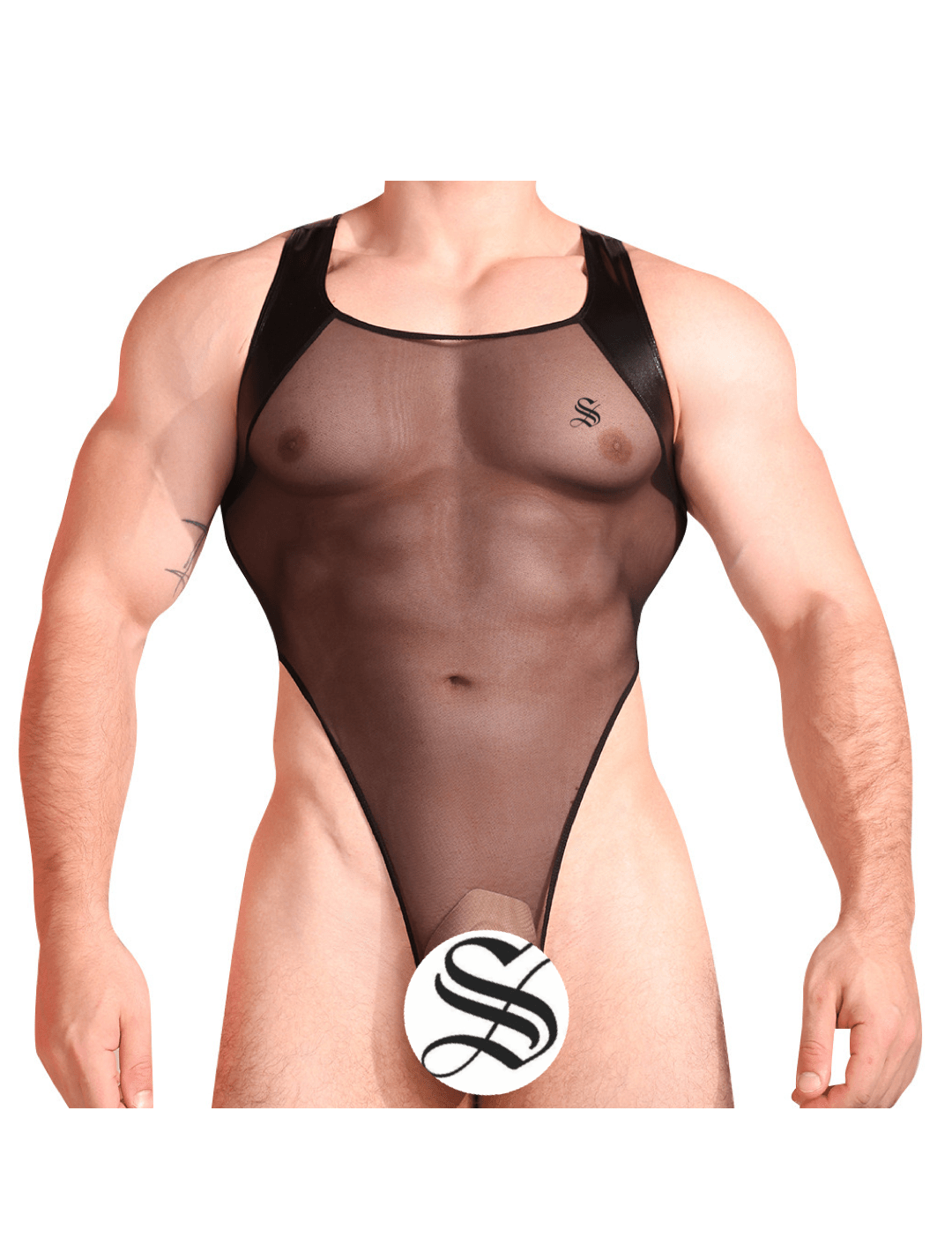 sKiza 1099 - Jumpsuit Leggings for Men - Sarman Fashion - Wholesale Clothing Fashion Brand for Men from Canada