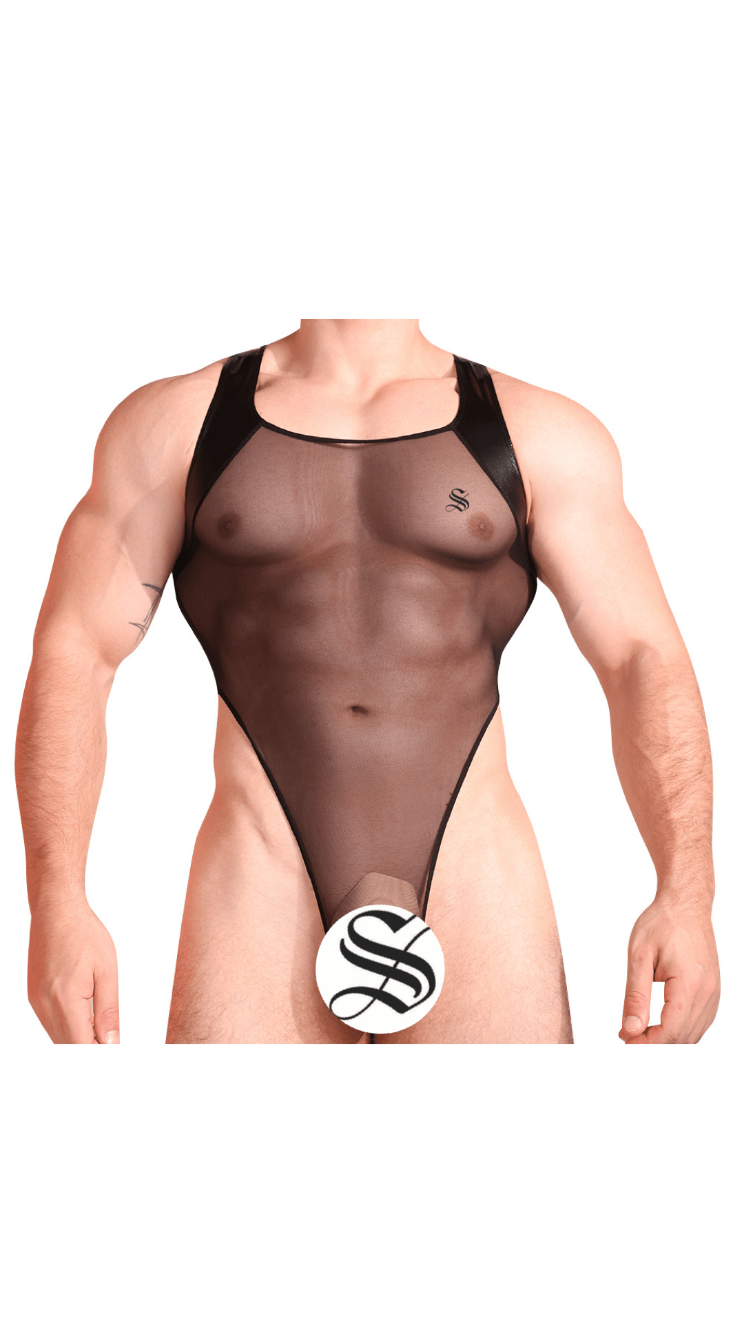 sKiza 1099 - Jumpsuit Leggings for Men - Sarman Fashion - Wholesale Clothing Fashion Brand for Men from Canada