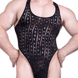 sKiza 1108 - Jumpsuit Leggings for Men - Sarman Fashion - Wholesale Clothing Fashion Brand for Men from Canada