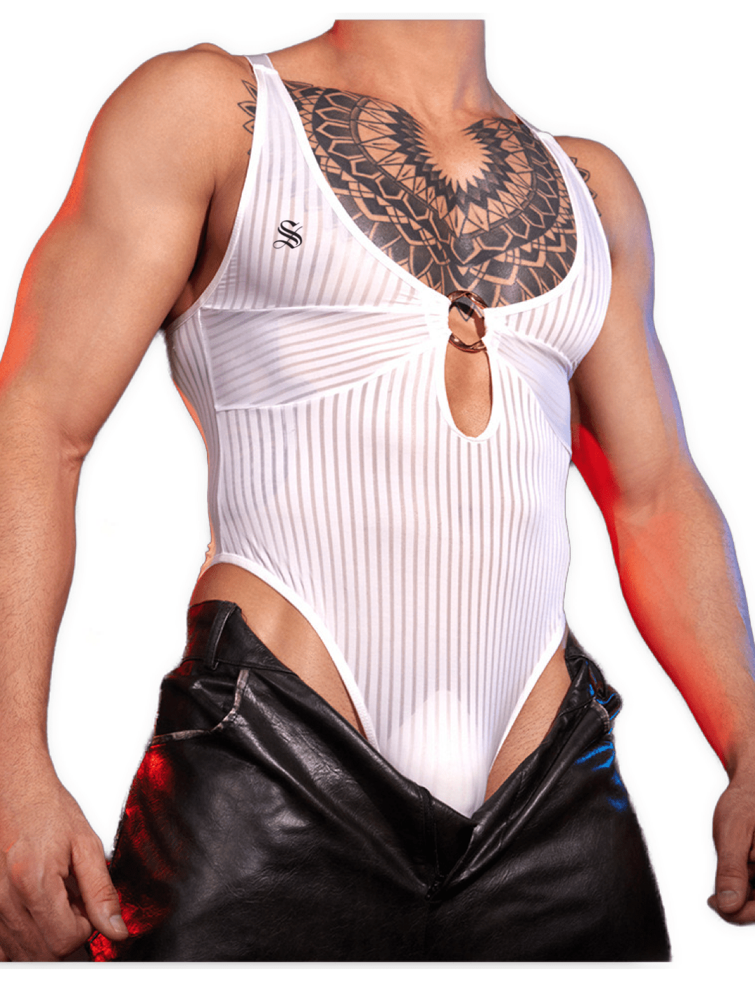 sKiza 5 - Jumpsuit Leggings for Men - Sarman Fashion - Wholesale Clothing Fashion Brand for Men from Canada