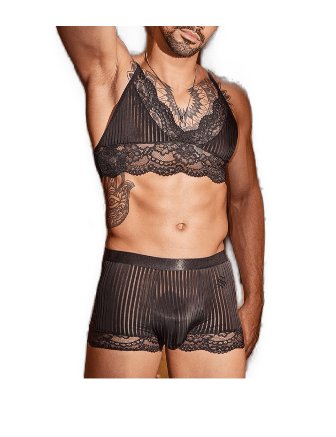 sKiza 78 - Jumpsuit Leggings for Men - Sarman Fashion - Wholesale Clothing Fashion Brand for Men from Canada