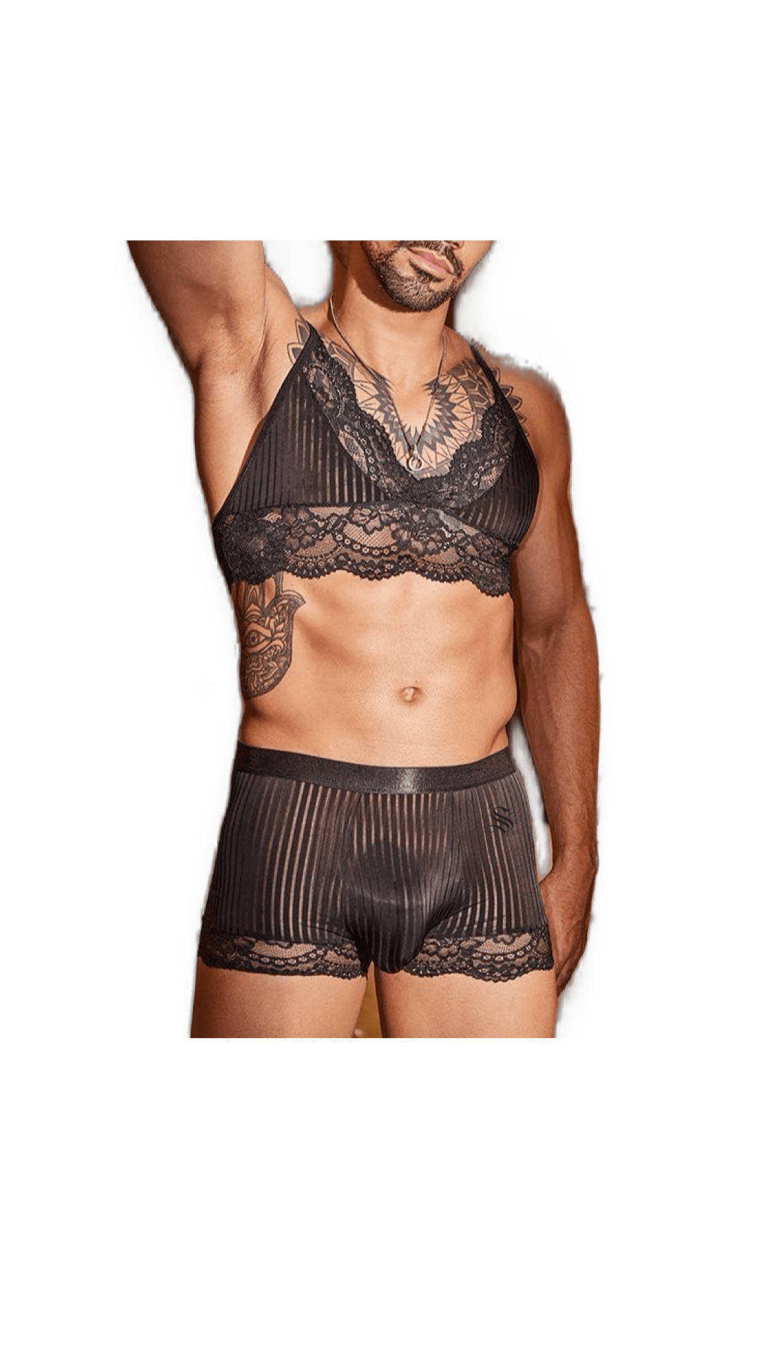 sKiza 78 - Jumpsuit Leggings for Men - Sarman Fashion - Wholesale Clothing Fashion Brand for Men from Canada
