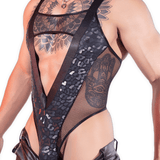 sKiza 88 - Jumpsuit Leggings for Men - Sarman Fashion - Wholesale Clothing Fashion Brand for Men from Canada