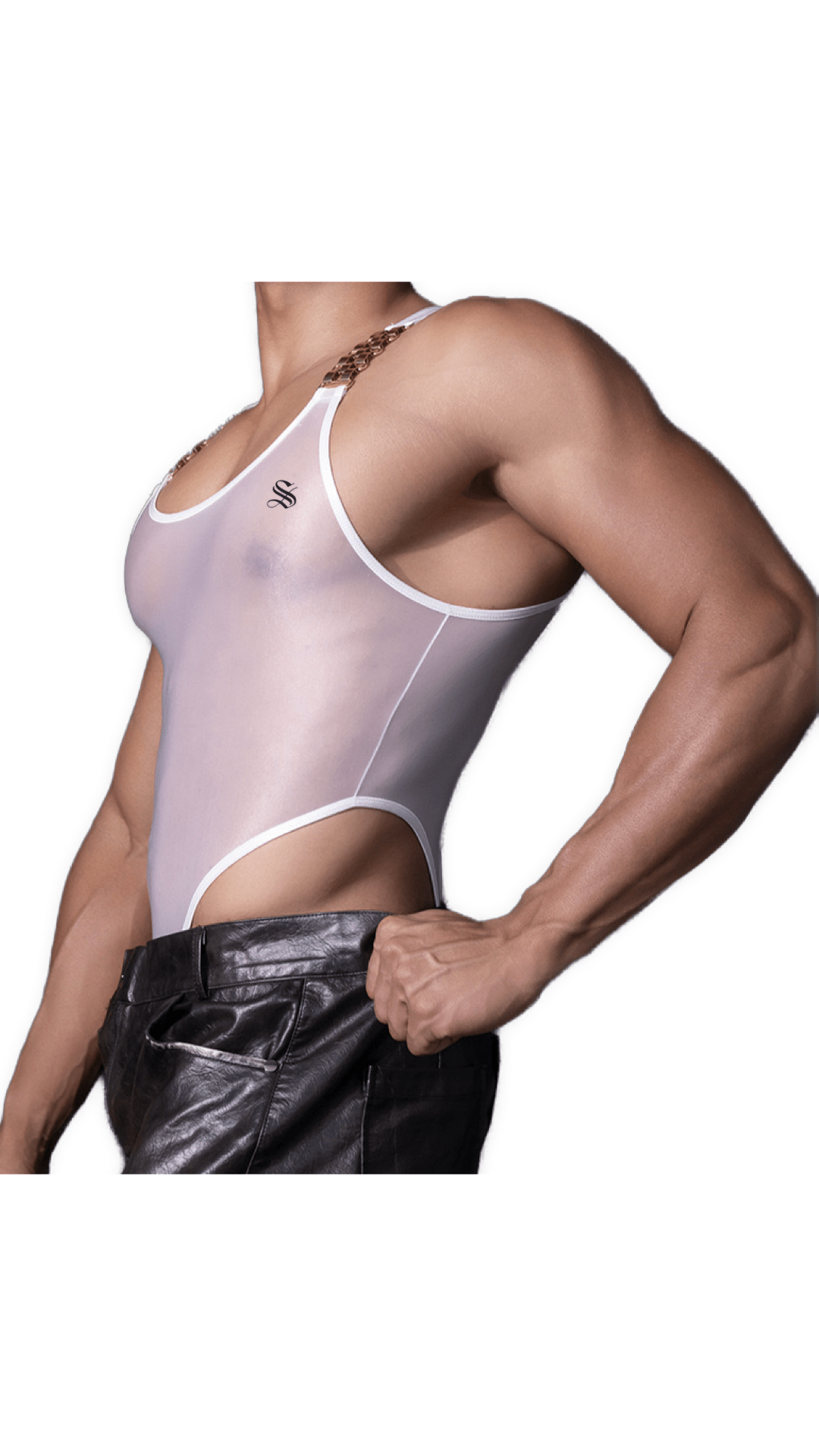 sKiza 88 - Jumpsuit Leggings for Men - Sarman Fashion - Wholesale Clothing Fashion Brand for Men from Canada