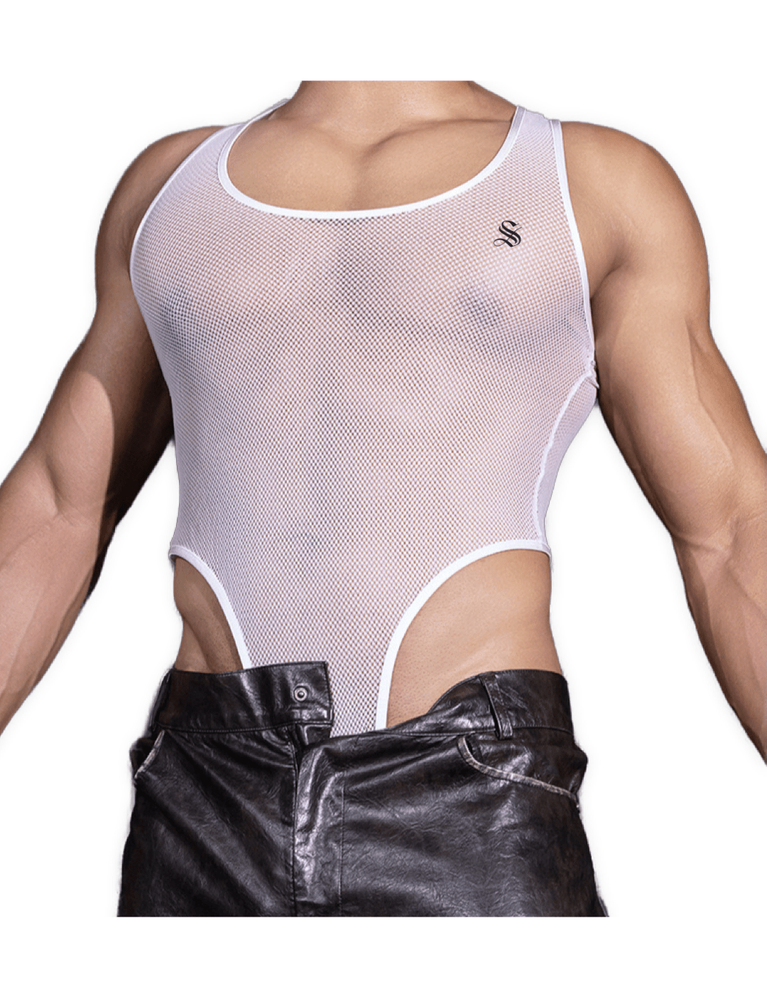 sKiza 89 - Jumpsuit Leggings for Men - Sarman Fashion - Wholesale Clothing Fashion Brand for Men from Canada