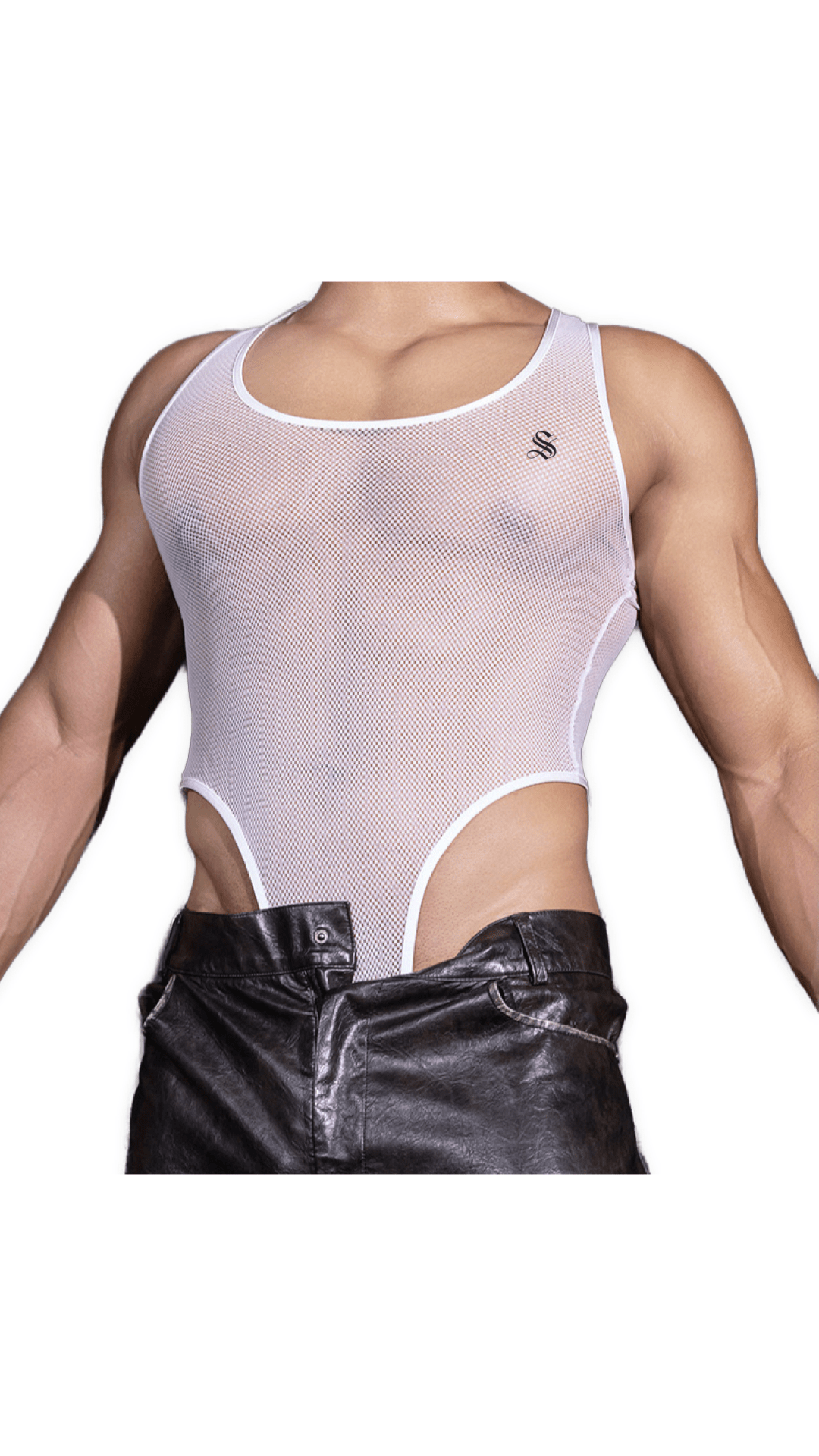 sKiza 89 - Jumpsuit Leggings for Men - Sarman Fashion - Wholesale Clothing Fashion Brand for Men from Canada