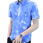 Skyzi - Short Sleeves Shirt for Men - Sarman Fashion - Wholesale Clothing Fashion Brand for Men from Canada