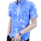 Skyzi - Short Sleeves Shirt for Men - Sarman Fashion - Wholesale Clothing Fashion Brand for Men from Canada