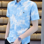 Skyzi - Short Sleeves Shirt for Men - Sarman Fashion - Wholesale Clothing Fashion Brand for Men from Canada