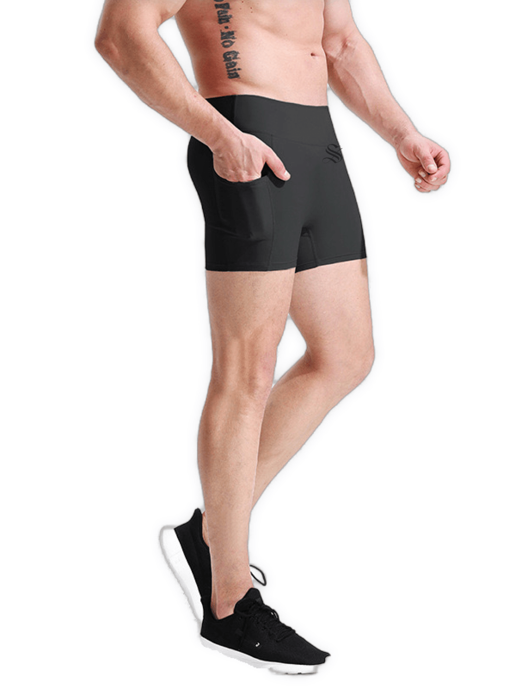 SLA 2 - Leggings Shorts for Men - Sarman Fashion - Wholesale Clothing Fashion Brand for Men from Canada