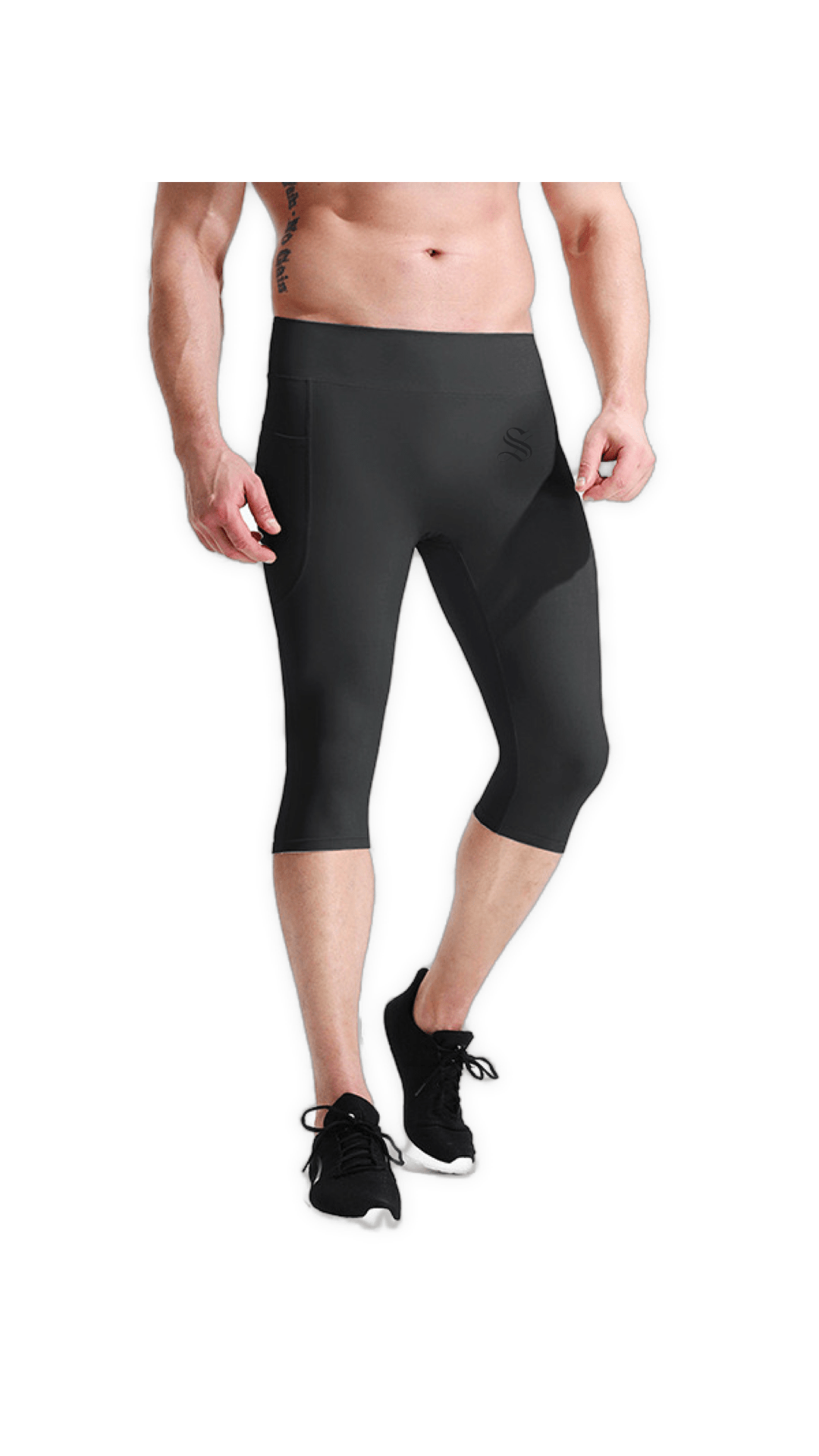 SLA - Leggings Shorts for Men - Sarman Fashion - Wholesale Clothing Fashion Brand for Men from Canada