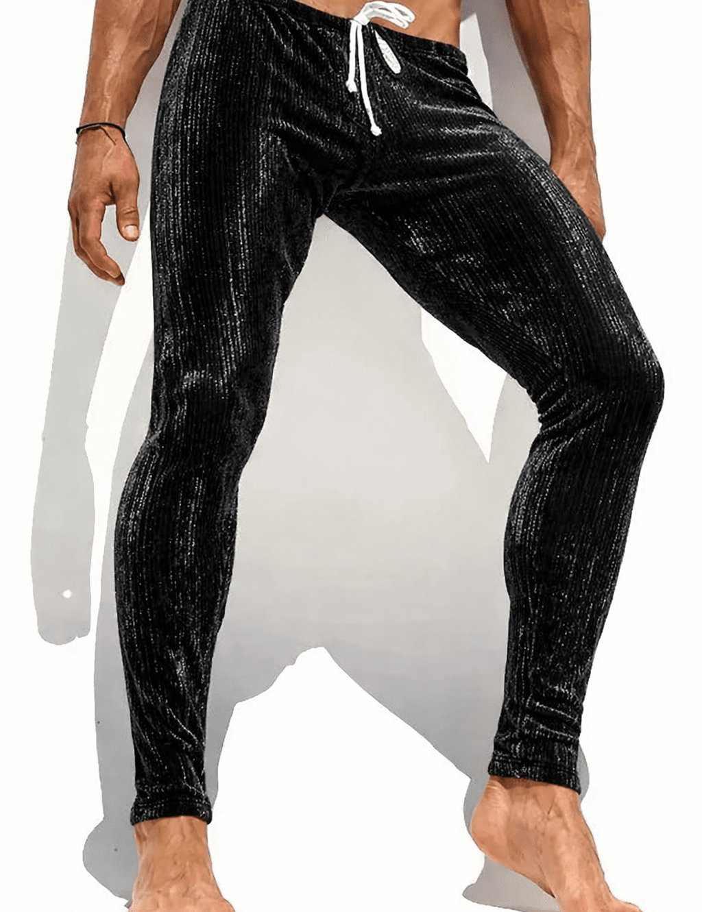 Sleevor 17 - Velvet Leggings for Men - Sarman Fashion - Wholesale Clothing Fashion Brand for Men from Canada