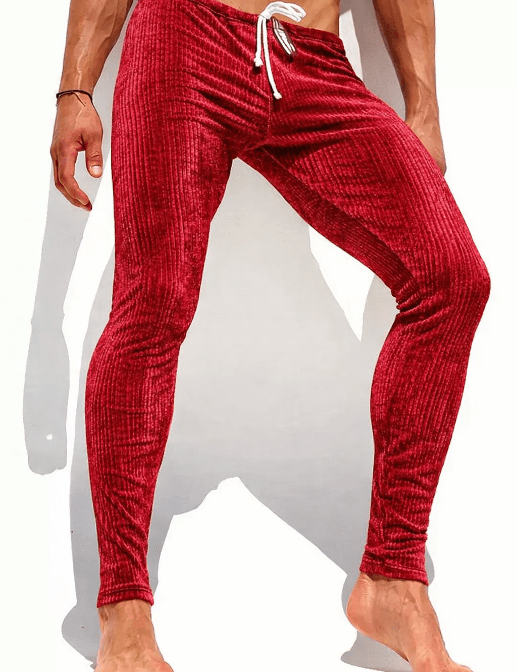 Sleevor 19 - Velvet Leggings for Men - Sarman Fashion - Wholesale Clothing Fashion Brand for Men from Canada