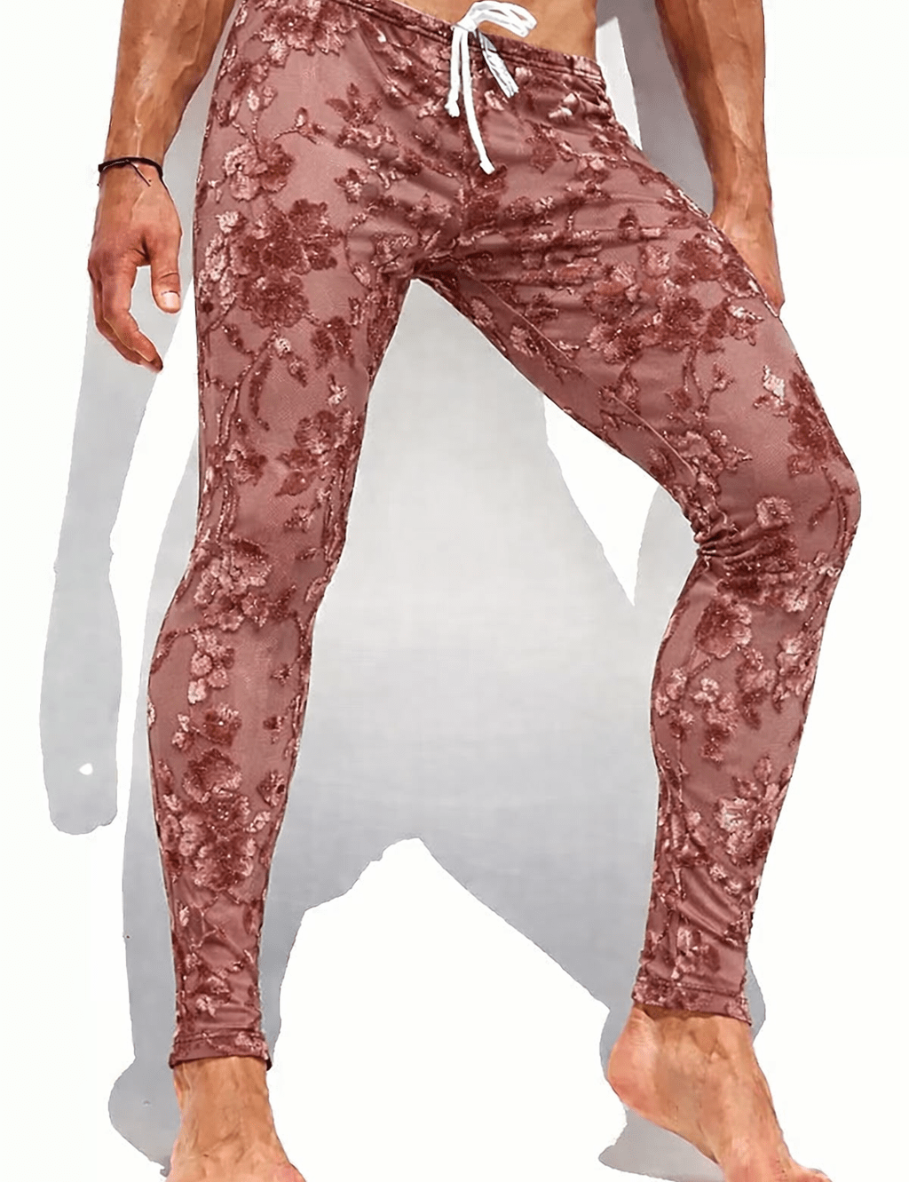 Sleevor 23 - Velvet Leggings for Men - Sarman Fashion - Wholesale Clothing Fashion Brand for Men from Canada