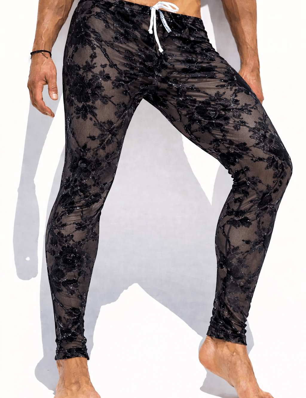 Sleevor 26 - Velvet Leggings for Men - Sarman Fashion - Wholesale Clothing Fashion Brand for Men from Canada