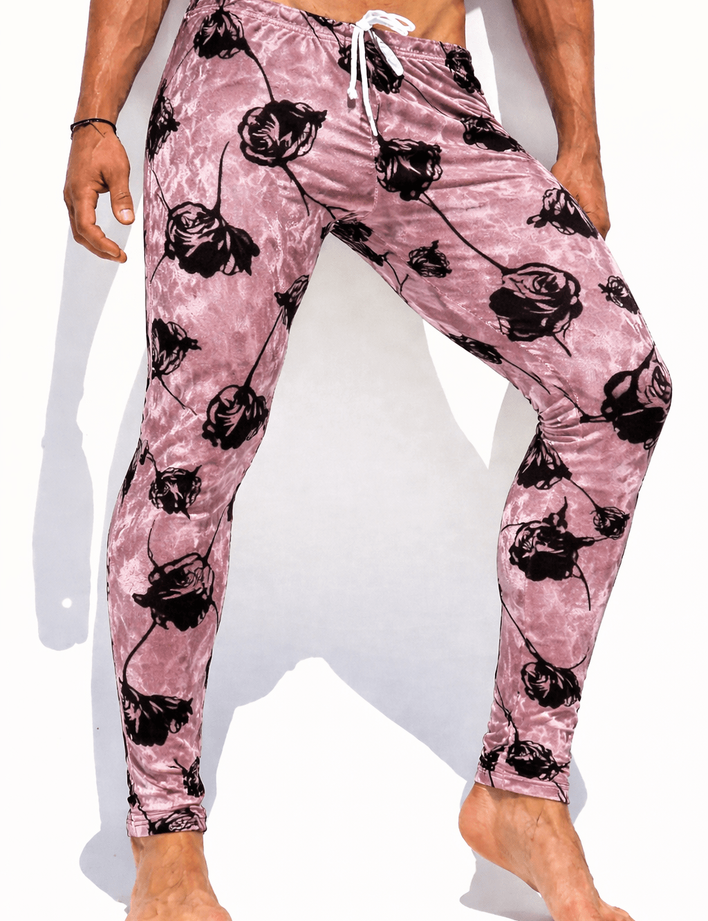 Sleevor 28 - Velvet Leggings for Men - Sarman Fashion - Wholesale Clothing Fashion Brand for Men from Canada