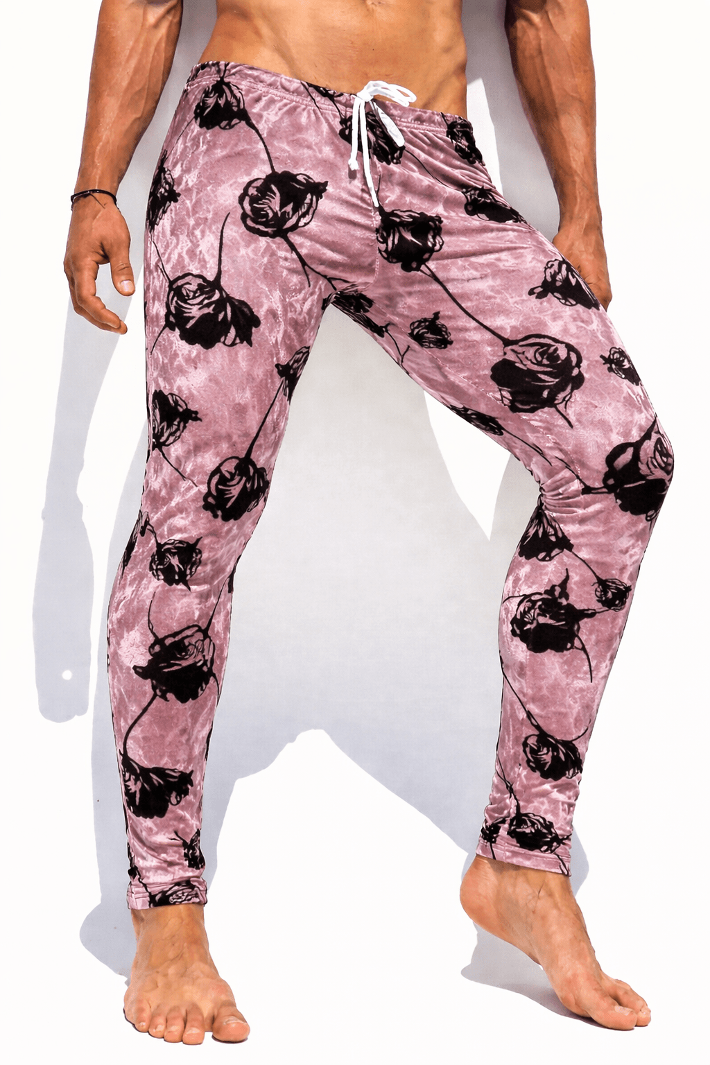 Sleevor 28 - Velvet Leggings for Men - Sarman Fashion - Wholesale Clothing Fashion Brand for Men from Canada